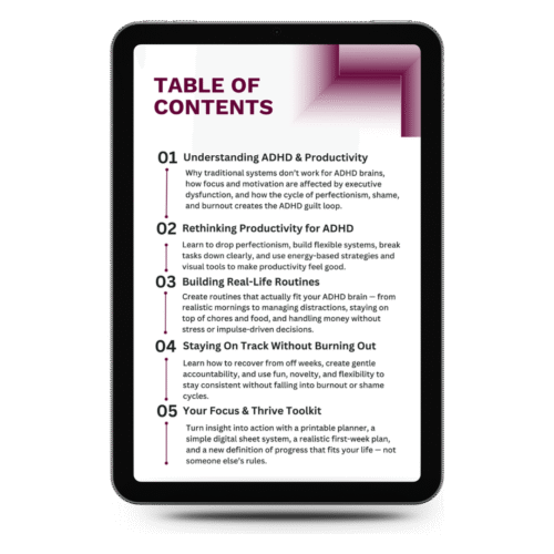 The Focus & Reset System